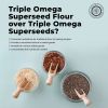 PRIDE OF INDIA Triple Omega Super Seed Flour (1 lbs)