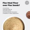 PRIDE OF INDIA Flax Meal Flour (1 lbs)